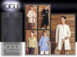7714 EZ VOGUE LOOSE UNLINED JACKET, SLEEVES IN LENGTHS PATTERN 8-12,14-18, 20-24 CHOICE